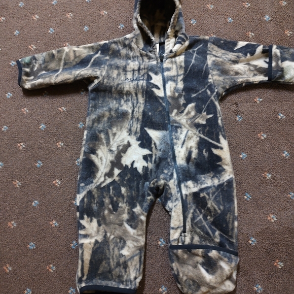 Columbia Infant Camo Fleece Bunting - Picture 3 of 4